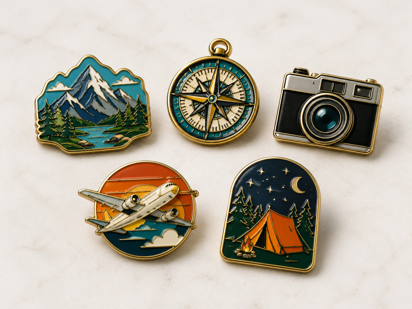 Custom enamel pins