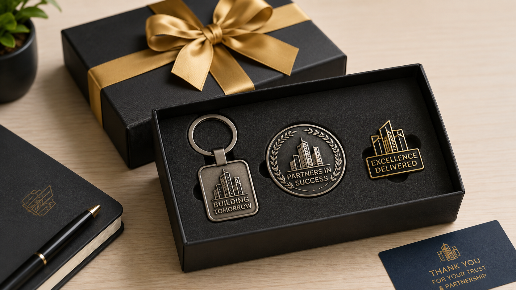 Corporate custom gift set